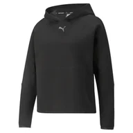 Kurtki i kamizelki sportowe damskie - Damska bluza dresowa nierozpinana z kapturem PUMA Evostripe Hoodie - miniaturka - grafika 1