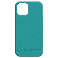 Etui i futerały do telefonów - Just Green Just Green Biodegradable Case iPhone 12/12 Pro niebieski JGCOVIP1261BL - miniaturka - grafika 1