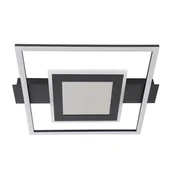 Lampy sufitowe - Plafon LED barwa ciepłobiała 3000K i biała 4000K 1430 LM czarny Atenid KANLUX - miniaturka - grafika 1