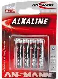 Ansmann LR03 AAA RED bateria alkaliczna 1,5V (BL4) (red4xaaa) - Baterie i akcesoria - miniaturka - grafika 3