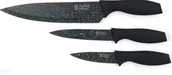 Noże kuchenne - RUSSELL HOBBS ZESTAW NOŻY 3-CZĘŚCIOWY NIGHTFALL STONE STAL NIERDZEWNA - miniaturka - grafika 1