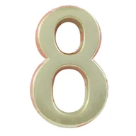 Akcesoria do drzwi - Cyfra 8, 5 cm ZnAl, nikiel-satyna - miniaturka - grafika 1