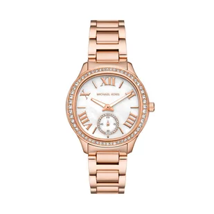 Zegarek Zegarek Michael Kors Sage MK4806 Różowy - Zegarki damskie - miniaturka - grafika 1