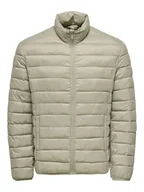 Kurtki męskie - ONLY & SONS Kurtka pikowana "Gavin" w kolorze beżowym - miniaturka - grafika 1