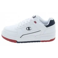 Buty sportowe męskie - Buty Champion Rebound Heritage Low M S22030.WW005 białe - miniaturka - grafika 1