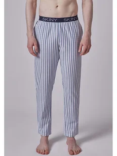 Skiny Spodnie piżamowe w kolorze błękitnym - Piżamy męskie - miniaturka - grafika 1