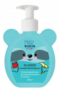 Beautyderm Kids Żel 2w1 do mycia ciała i włosów truskawkowo-bananowy 300 ml - Kosmetyki kąpielowe dla dzieci - miniaturka - grafika 1