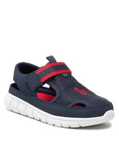 Buty dla chłopców - Ralph Lauren Polo Sandały Barnes Sandal RF103423 S Granatowy - grafika 1