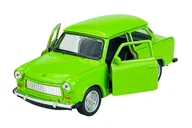 Samochody i pojazdy dla dzieci - WELLY TRABANT 601 ZIELONY 1:34 SAMOCHÓD NOWY METALOWY MODEL - miniaturka - grafika 1