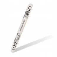 Akcesoria do paznokci - Pilnik do Paznokci PROSTY 100/180 Aba Group Flaming SLIM - miniaturka - grafika 1