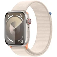 Smartwatch - Apple Watch 9 GPS + Cellular 45mm Aluminium Sport Beżowy - miniaturka - grafika 1