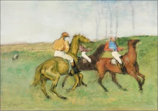 Galeria Plakatu, Jockeys and Race Horses, Edgar Degas, 40x50 cm - Plakaty Galeria Plakatu, Jockeys and Race Horses, Edgar Degas, 40x50 cm - Plakaty - miniaturka - grafika 1