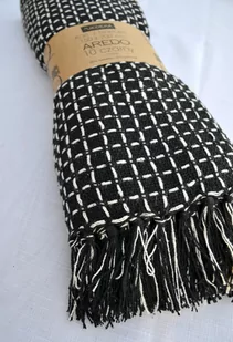 Koc 150 x 200 Bawełniany Boho Aredo 10 Czarny - Koce - miniaturka - grafika 3