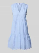 Sukienki - Sukienka casualowa o luźnym kroju z czystej bawełny model ‘NIKA’ - miniaturka - grafika 1