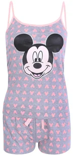 Szaro-neonowa piżama Myszka Mickey DISNEY XXS - Piżamy damskie - miniaturka - grafika 1