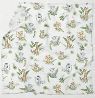 Pieluchy - PIELUCHA MUŚLINOWA KOCYK OTULACZ 120x120cm PRODUKT POLSKI - miniaturka - grafika 1