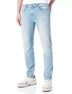 Spodnie męskie - BOSS Spodnie męskie jeansowe, Turquoise/Aqua448, 36W / 36L - miniaturka - grafika 1