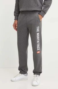 The North Face spodnie dresowe Pant Varsity Graphic kolor szary z nadrukiem NF0A89DPDYY1 - Spodnie męskie - miniaturka - grafika 1