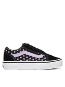 Buty dla dziewczynek - Vans Tenisówki Old Skool VN000Y1BPRP1 Czarny - miniaturka - grafika 1