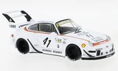 Samochody i pojazdy dla dzieci - Ixo Models Porsche 911 (993) Rwb Lbwk #41 White 1:43 Moc322 - miniaturka - grafika 1
