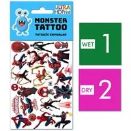 Zabawki kreatywne - TATUAŻE ZMYWALNE DLA DZIECI SPIDERMAN WZORY ORYGINALNE - miniaturka - grafika 1