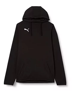 Bluzy męskie - Puma męska ligi casuals bluza z kapturem Hoodie, czarny, l 655307 03 - grafika 1