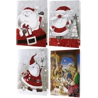 Powieści i opowiadania - Kartka A5 grająca 3D Boże Narodzenie MIX AVANTI - miniaturka - grafika 1