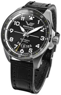 Zegarki męskie - Zegarek Vostok Europe YN55-325A745 Space Race Black Automatic - miniaturka - grafika 1