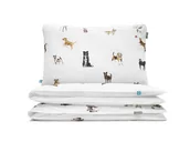 Pościel dla dzieci - pościel psy 90x120 cm + 1x 60x40 cm - miniaturka - grafika 1