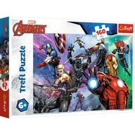 Puzzle - Puzzle, Trefl, Zawsze gotowi bohaterowie, 160 el. - miniaturka - grafika 1