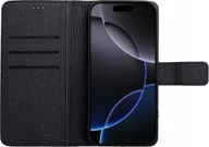 Etui i futerały do telefonów - Kabura GOMMA Book do XIAOMI Redmi Note 14 5G czarny - miniaturka - grafika 1