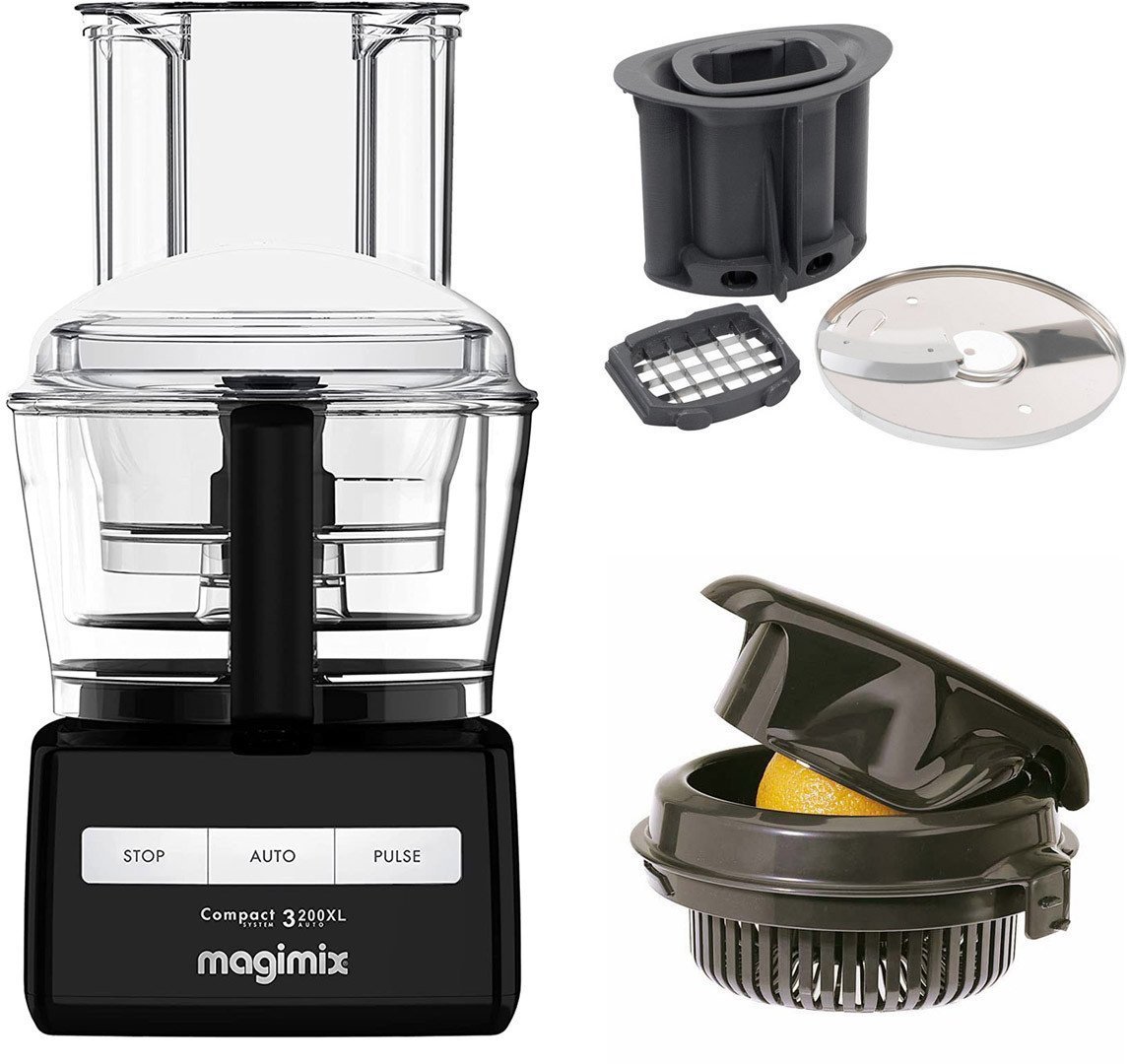 Magimix Compact C.S. 3200 XL + Zitruspresse Noir