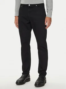 Calvin Klein Jeansy K10K112535 Czarny Tapered Fit - Spodnie męskie - miniaturka - grafika 1