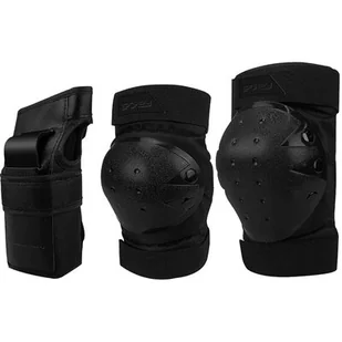Spokey SHIELD PRO Zest.ochrania. L BK - Ochraniacze - miniaturka - grafika 1