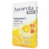Przeziębienie i grypa - Ascorvita Max x30 tabletek - miniaturka - grafika 1