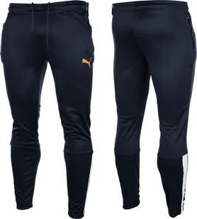 Puma Spodnie męskie Puma teamLIGA Training Pants granatowe 657242 47 S - Spodnie sportowe męskie - miniaturka - grafika 1