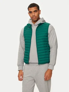 United Colors Of Benetton Kamizelka 2BA2UJ005 Zielony Regular Fit - Kamizelki męskie - miniaturka - grafika 1