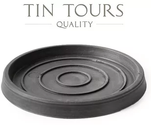 SZARA PODSTAWKA POD DONICZKĘ 18/21x2 cm - Donice - miniaturka - grafika 1