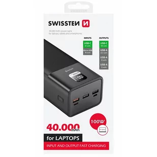 SWISSTEN POWERBANK 100W PD 40000 mAh POWER LINE - Powerbanki - miniaturka - grafika 2