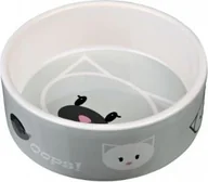 Miski dla kotów - Trixie Miska ceramiczna dla kota Mimi, 0.3 l/ø 12 cm - miniaturka - grafika 1