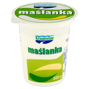 Krasnystaw Maślanka 300 g - Soki i napoje niegazowane - miniaturka - grafika 1