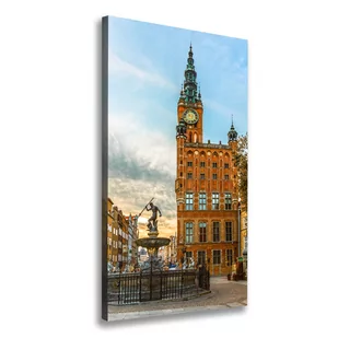 Foto obraz na płótnie pionowy Gdańsk Polska - Obrazy i zdjęcia na płótnie - miniaturka - grafika 1