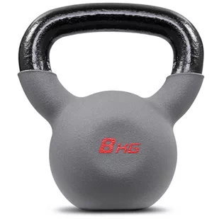 Odważnik kettlebell żeliwny 8kg Hop-Sport - Kettlebell - miniaturka - grafika 1