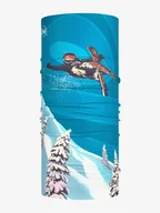 Apaszki i szaliki damskie - Buff Szal-koło "EcoStretch" w kolorze niebieskim - miniaturka - grafika 1