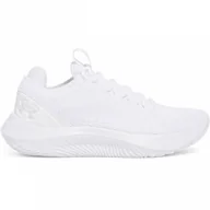 Buty sportowe damskie - Damskie buty treningowe Under Armour UA W Dynamic 2 - białe - miniaturka - grafika 1