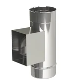 Rury i kanały wentylacyjne - Wyczystka kominowa 180/0.8 mm MK - miniaturka - grafika 1