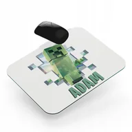 Podkładki pod mysz - PODKŁADKA POD MYSZ IMIĘ GRA MINECRAFT PREZENT ŚWIĘTA URODZINY DZIECKA - miniaturka - grafika 1