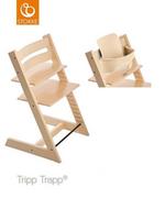 Krzesełka do karmienia - Krzesełko Stokke Tripp Trapp Natural + Baby Set - miniaturka - grafika 1