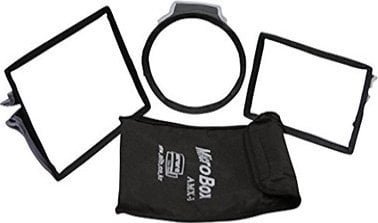 Aurora Zestaw trzech softboxów Aurora Microbox do lampy reporterskiej