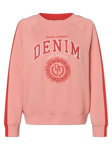 Tom Tailor Denim Bluza damska Kobiety pomarańczowy|różowy|czerwony jednolity, M - Bluzy damskie - miniaturka - grafika 1